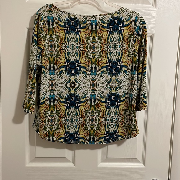 🛍️EUC Psychedelic Blouse size LP 219 - Picture 2 of 3
